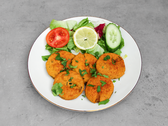 TAJ MAHAL LA ROCHE Pakora baigan — TAJ MAHAL à La Roche-sur-Yon